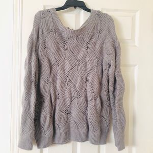 Lauren Conrad Gray Sweater